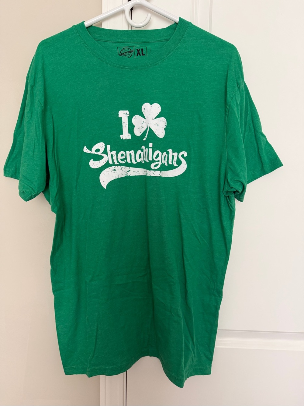 I love Shenanigans Graphic Tee - Green XL